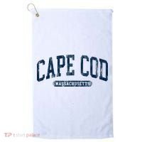 Cape Cod Massachusetts Retro Preppy Golf Towel thumb 0