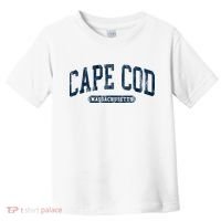 Cape Cod Massachusetts Retro Preppy Toddler T-Shirt thumb 0