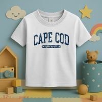 Cape Cod Massachusetts Retro Preppy Toddler T-Shirt thumb 3