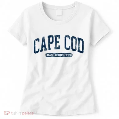 Cape Cod Massachusetts Retro Preppy Women's T-Shirt