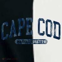 Cape Cod Massachusetts Retro Preppy Women's Tri-Blend 3/4-Sleeve Raglan Shirt thumb 4