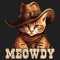 Cowboy Cat Meowdy Women's Sweatshirt thumb 2