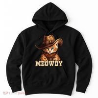 Cowboy Cat Meowdy Hoodie thumb 0