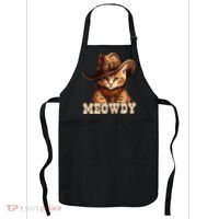 Cowboy Cat Meowdy Apron thumb 0