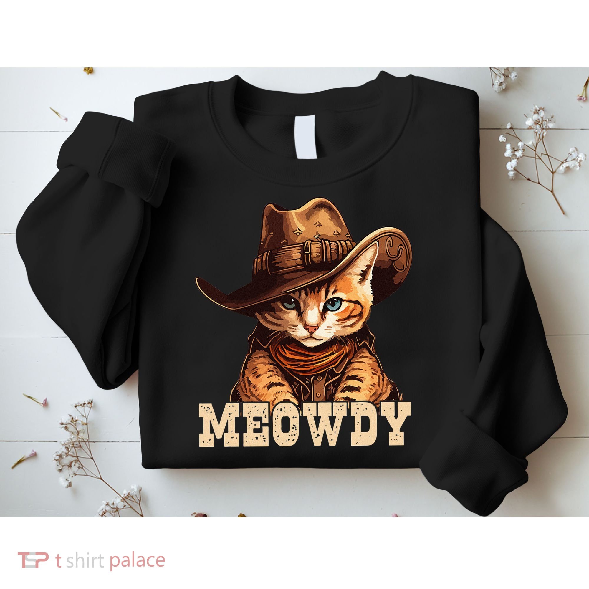 Cowboy Cat Meowdy Sweatshirt