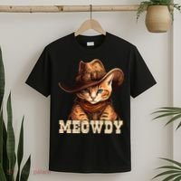 Cowboy Cat Meowdy T-Shirt thumb 2