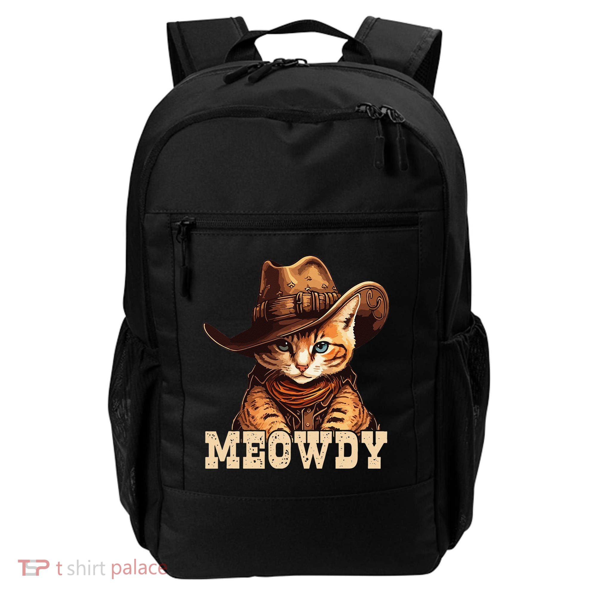 Cowboy Cat Meowdy Backpack
