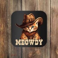 Cowboy Cat Meowdy Coaster thumb 0