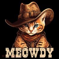 Cowboy Cat Meowdy Mousepad thumb 1
