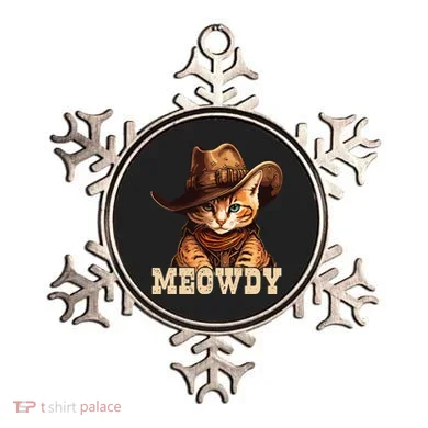Cowboy Cat Meowdy Ornament