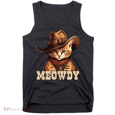 Cowboy Cat Meowdy Tank Top