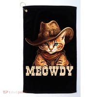 Cowboy Cat Meowdy Golf Towel thumb 0