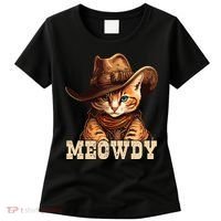 Cowboy Cat Meowdy Women's T-Shirt thumb 0