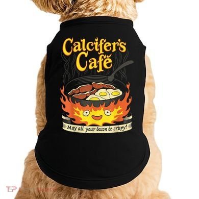 Calcifer's Cafe May All Your Bacon & Eggs Be Crispy Cooking Doggie Tank