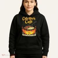 Calcifer's Cafe May All Your Bacon & Eggs Be Crispy Cooking Hoodie thumb 5