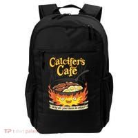 Calcifer's Cafe May All Your Bacon & Eggs Be Crispy Cooking Backpack thumb 0