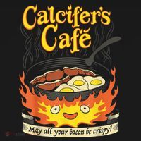 Calcifer's Cafe May All Your Bacon & Eggs Be Crispy Cooking Polo thumb 3