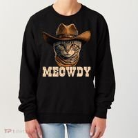 Cowboy Cat Meowdy Women's Sweatshirt thumb 0