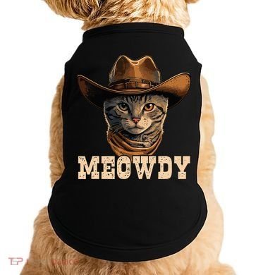 Cowboy Cat Meowdy Doggie Tank