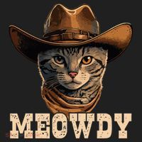 Cowboy Cat Meowdy Beanie thumb 2