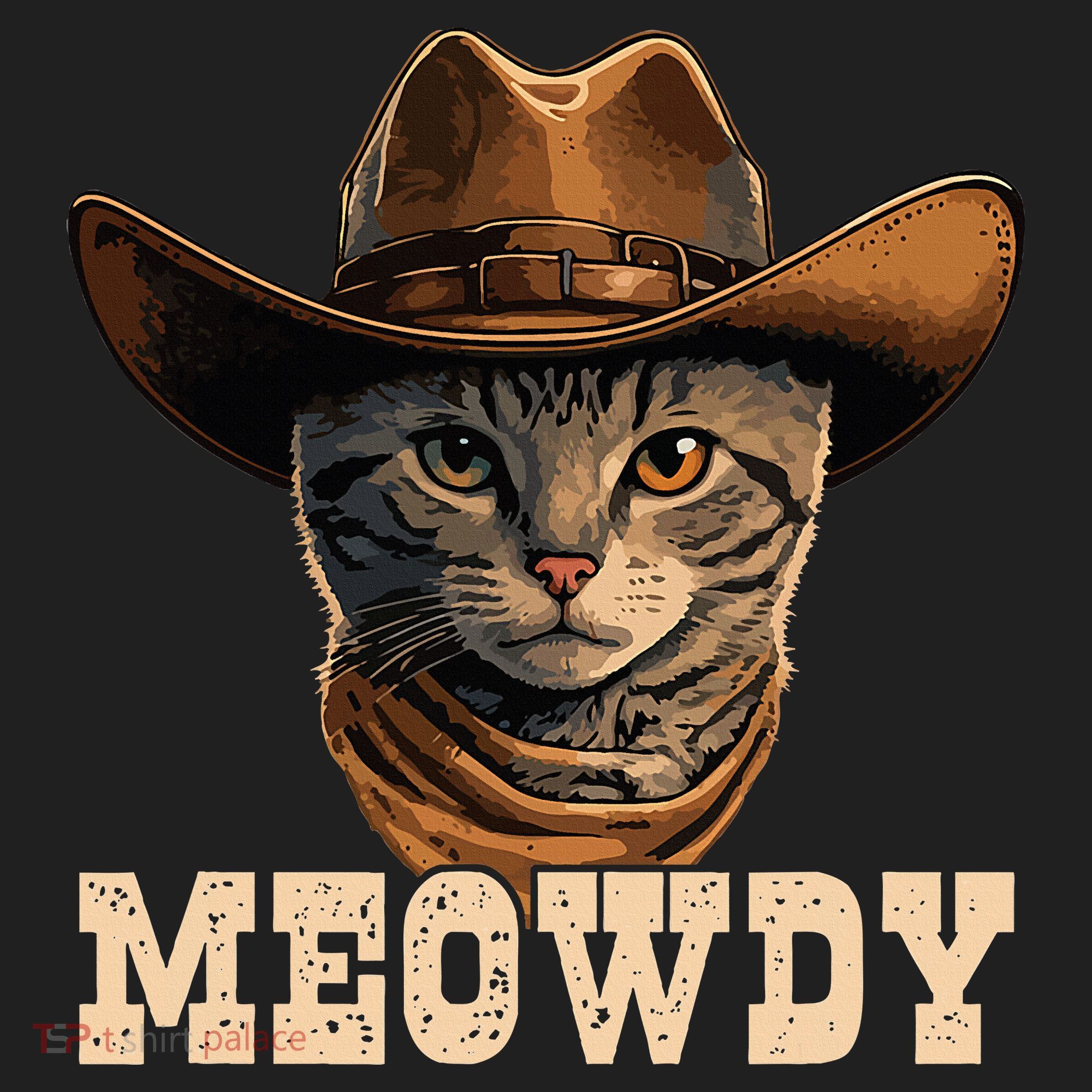 Cowboy Cat Meowdy Beanie