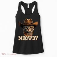Cowboy Cat Meowdy Women's Tank Top thumb 0