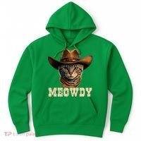 Cowboy Cat Meowdy Hoodie thumb 0