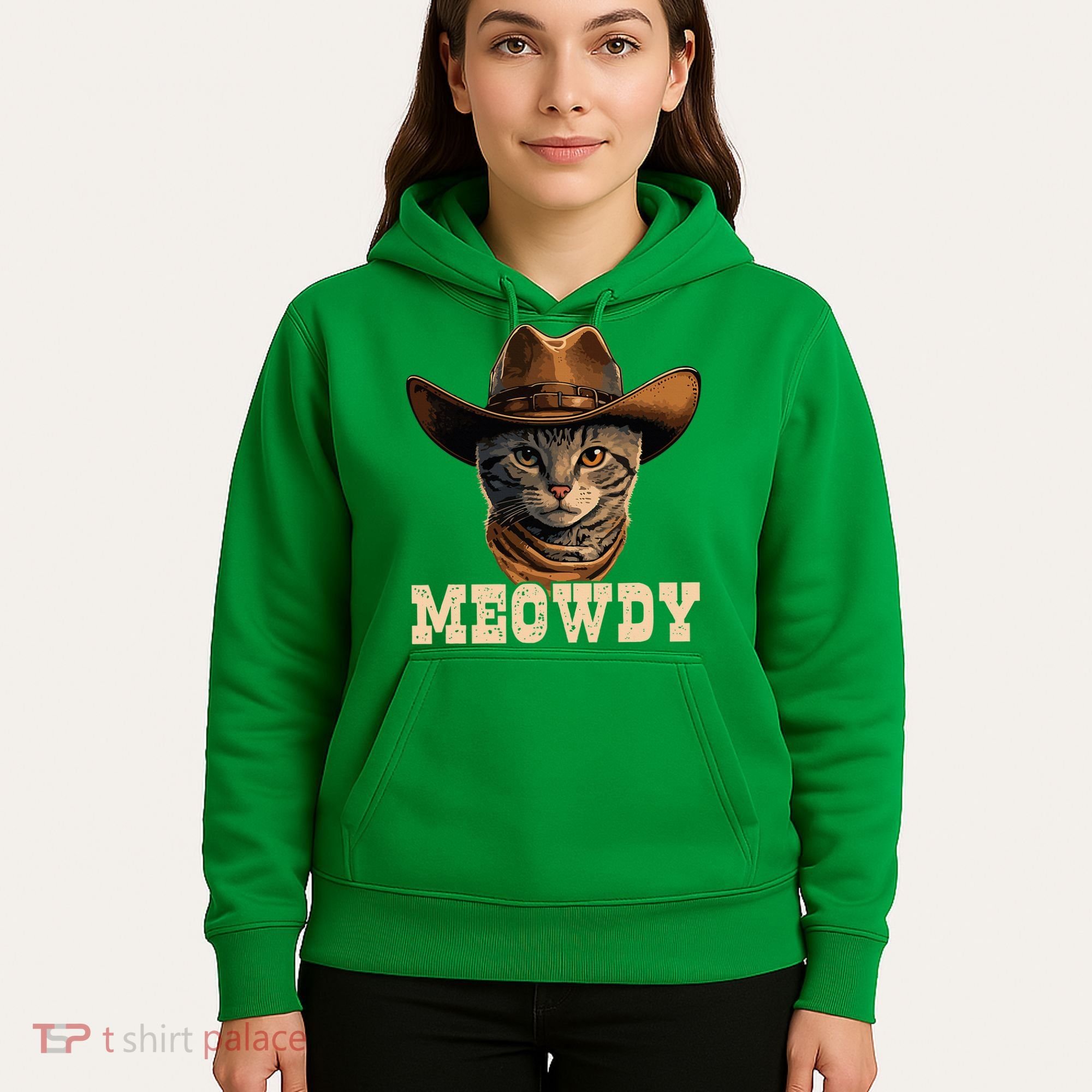 Cowboy Cat Meowdy Hoodie