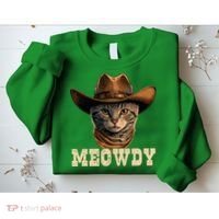 Cowboy Cat Meowdy Sweatshirt thumb 2