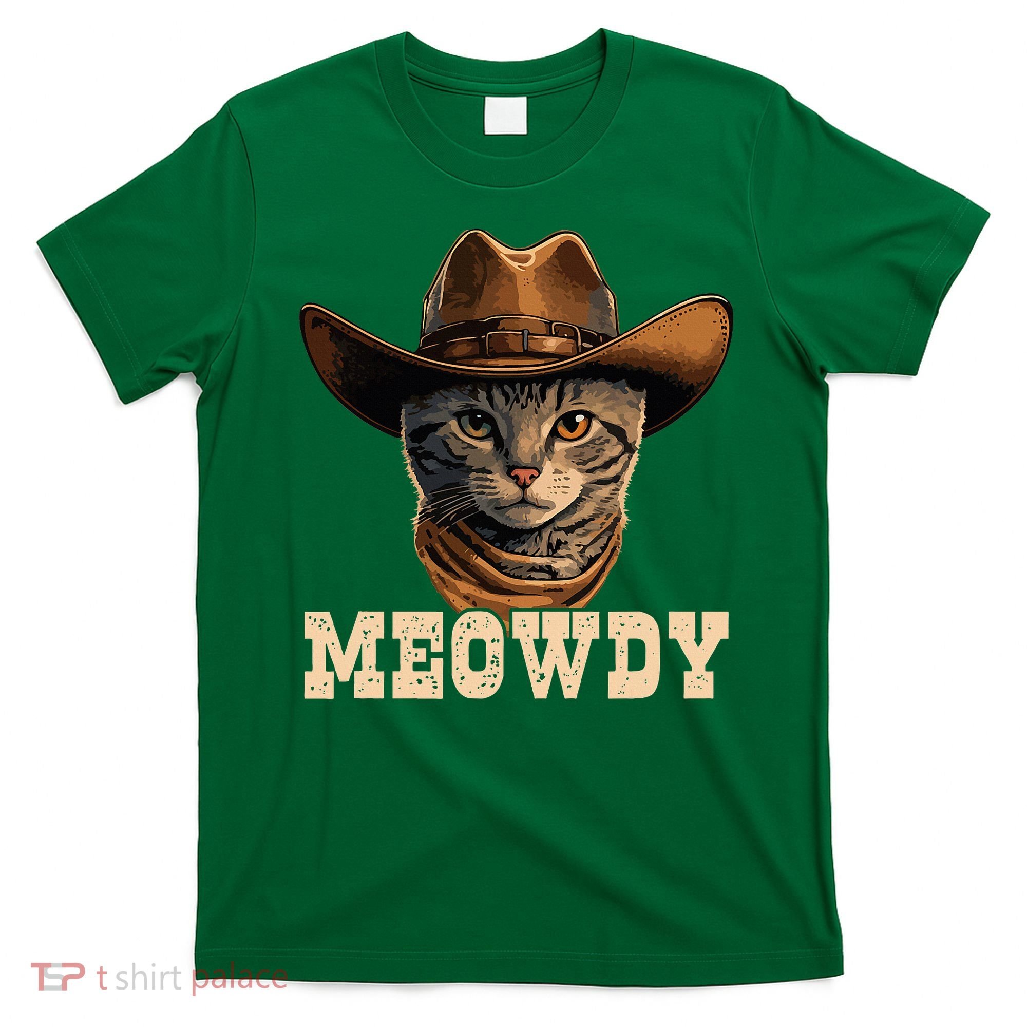 Cowboy Cat Meowdy T-Shirt