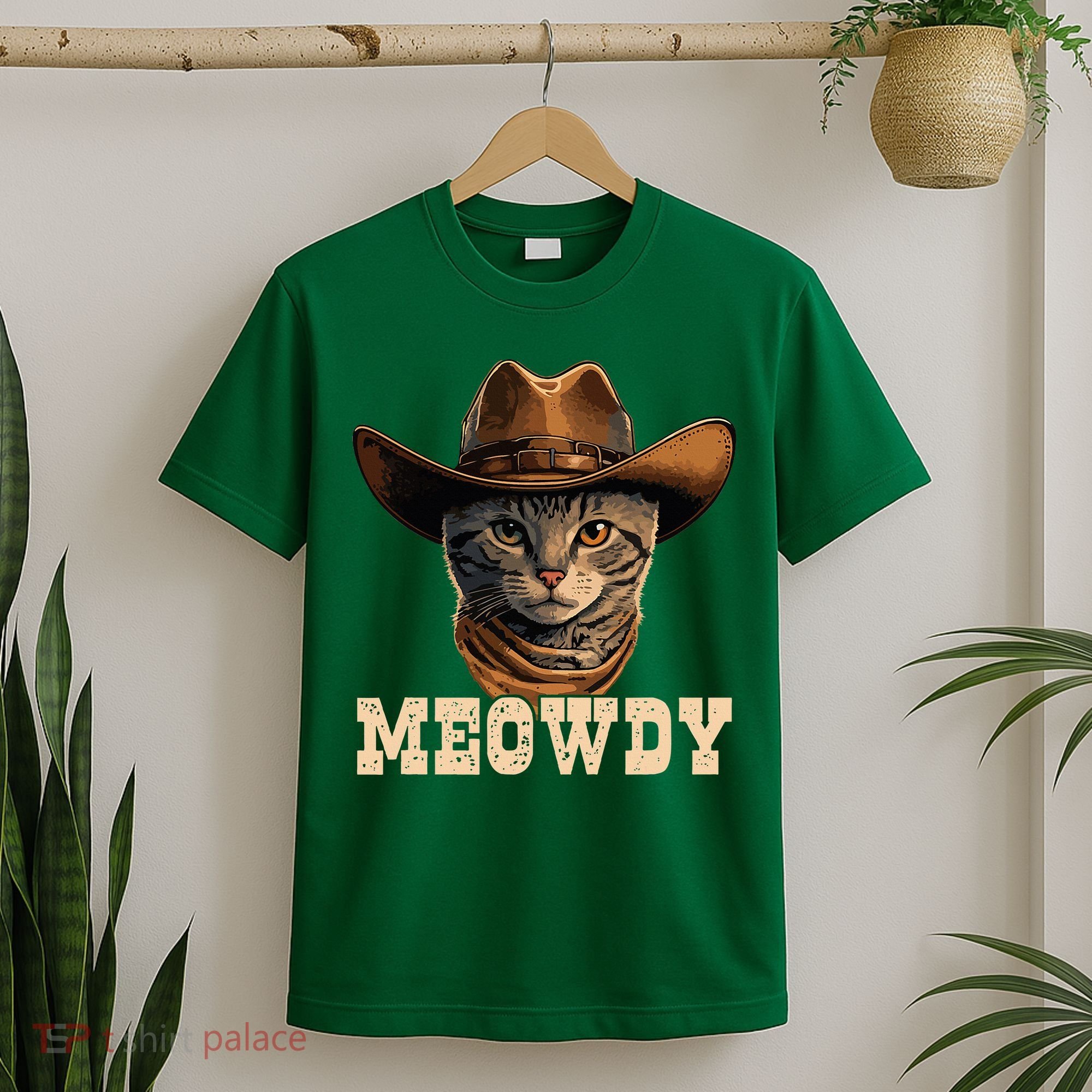 Cowboy Cat Meowdy T-Shirt