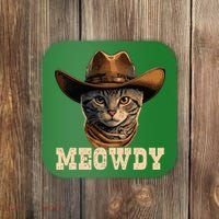 Cowboy Cat Meowdy Coaster thumb 0