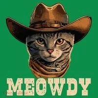 Cowboy Cat Meowdy Ornament thumb 1