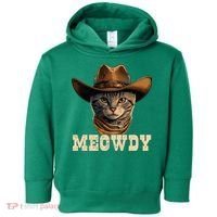 Cowboy Cat Meowdy Toddler Hoodie thumb 0