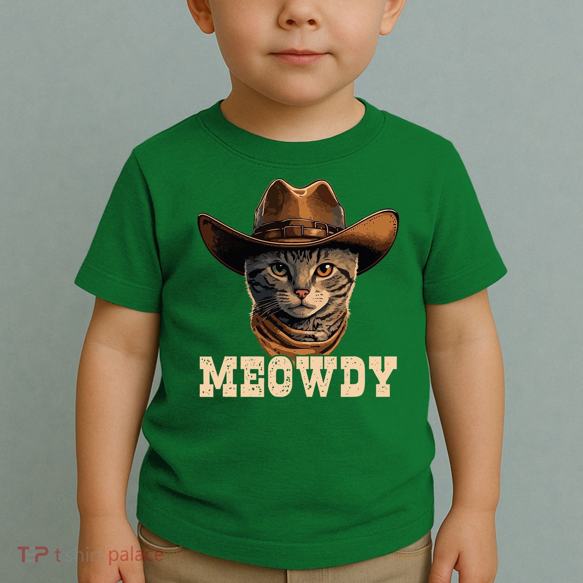 Cowboy Cat Meowdy Toddler T-Shirt