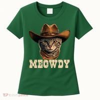 Cowboy Cat Meowdy Women's T-Shirt thumb 0