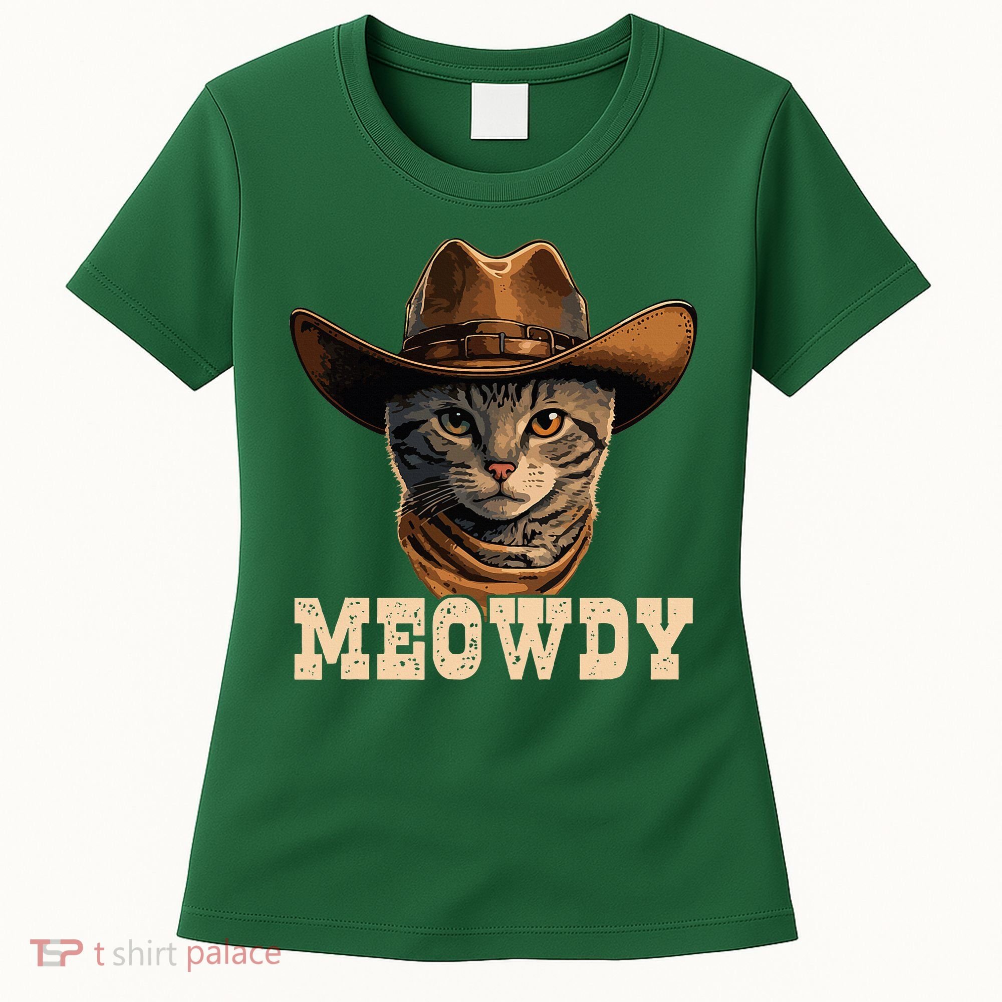 Cowboy Cat Meowdy Women's T-Shirt