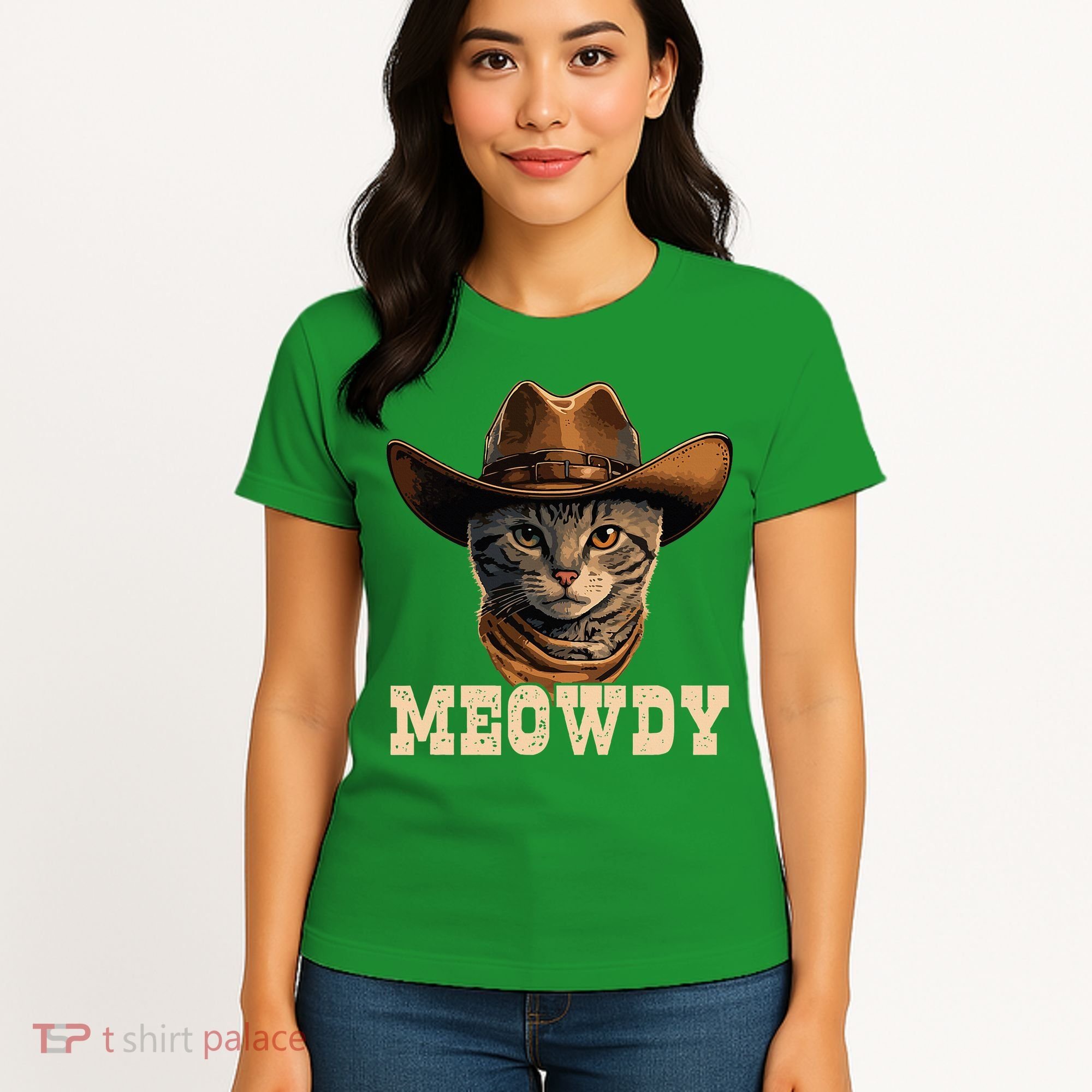 Cowboy Cat Meowdy Women's T-Shirt