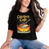 Calcifer's Cafe May All Your Bacon Eggs  Comfort Colors T-Shirt thumb 0