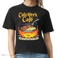 Calcifer's Cafe May All Your Bacon Eggs  Comfort Colors Boxy T-Shirt thumb 0