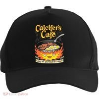 Calcifer's Cafe May All Your Bacon Eggs  Five-Panel Snapback Cap thumb 0