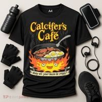 Calcifer's Cafe May All Your Bacon Eggs  Cooling Performance Crew T-Shirt thumb 3