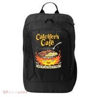 Calcifer's Cafe May All Your Bacon Eggs  City Backpack thumb 0