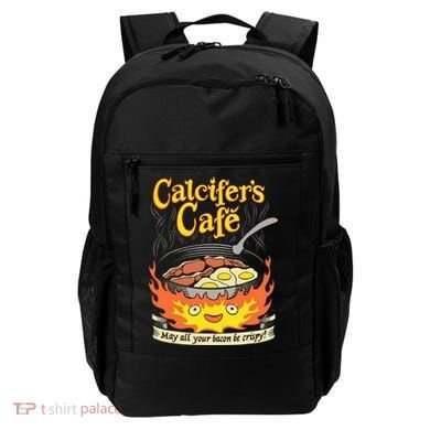 Calcifer's Cafe May All Your Bacon Eggs  Backpack