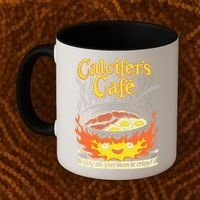Calcifer's Cafe May All Your Bacon Eggs  Coffee Mug thumb 2