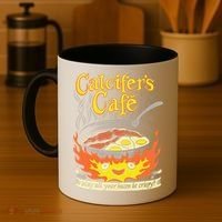 Calcifer's Cafe May All Your Bacon Eggs  Coffee Mug thumb 4