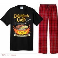 Calcifer's Cafe May All Your Bacon Eggs  Pajama Set thumb 0