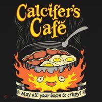 Calcifer's Cafe May All Your Bacon Eggs  Dry Zone Grid Polo thumb 2