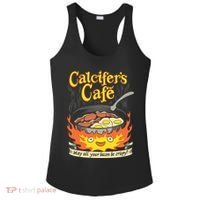 Calcifer's Cafe May All Your Bacon Eggs  Ladies PosiCharge Competitor Racerback Tank thumb 0