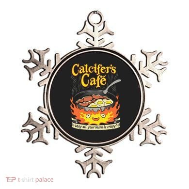 Calcifer's Cafe May All Your Bacon Eggs  Ornament